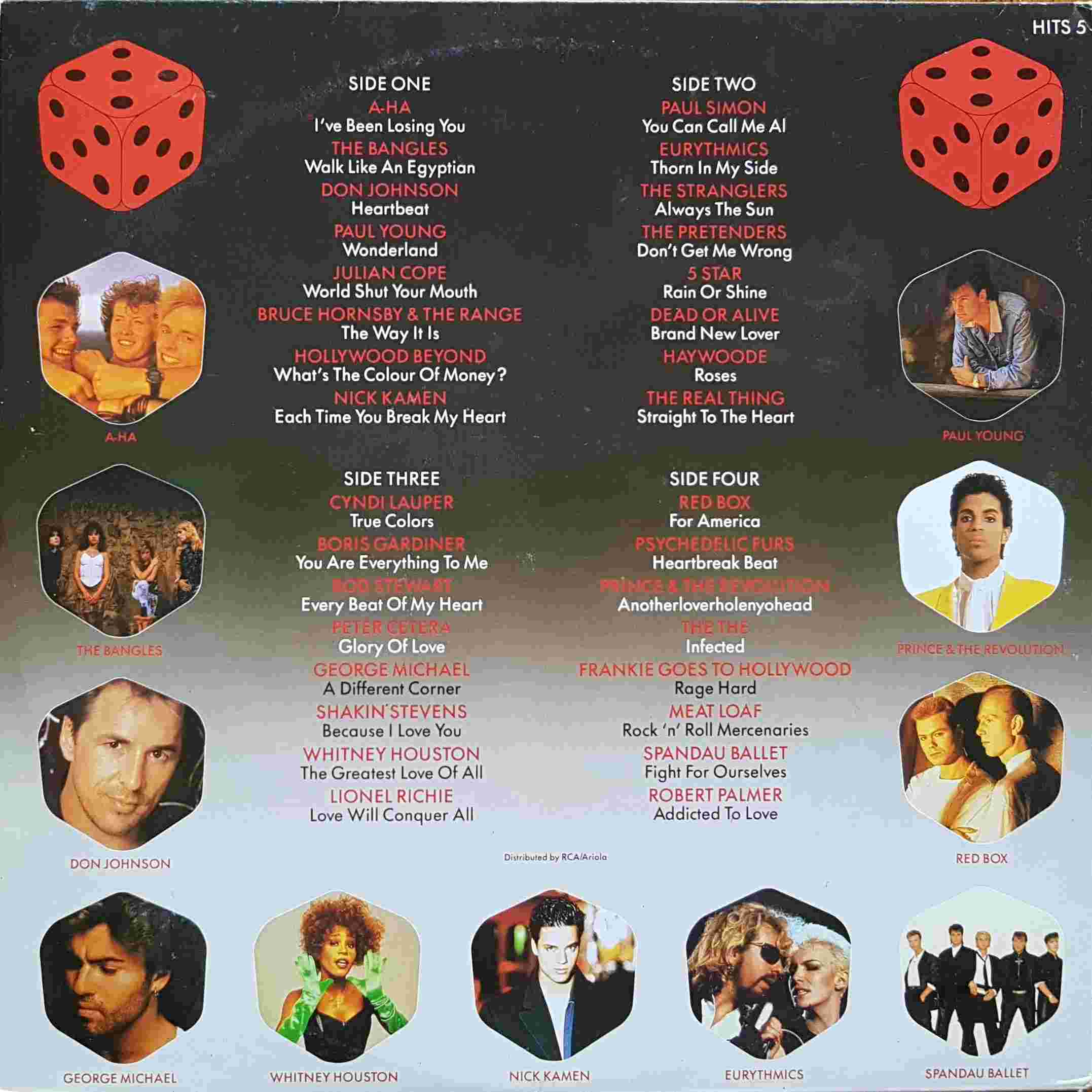 Back cover of HITS 5